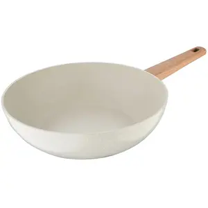 Bergner - Wok blanc - D. 28 cm OS