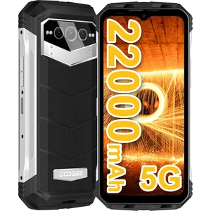 DOOGEE VMAX 5G [2023] Telephone Portable Incassable, 20GB+256GB(TF 2TB) Dimensity 1080, 22000mAh, 108MP Triple Caméra+20MP Vision Nocturne, 6,6" FHD+ 120Hz, Android 12 Smartphone Incassable, GPS/NFC