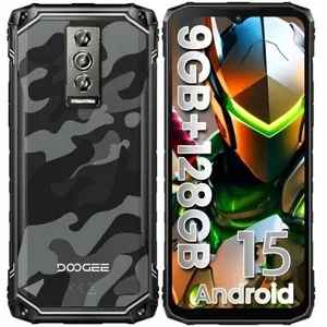 DOOGEE BLADE 10 Telephone Portable Incassable 9(4+5) Go+128Go,Ecran 6.56" IP68 Étanche Smartphone Android 14 Dual 4G SIM - Camo