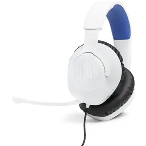 Comparateur de prix : JBL Casque Gaming filaire Quantum 100P Blanc pour PS5 PS4 Switch Xbox PC Mac