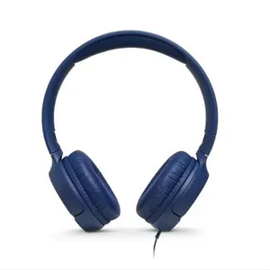Comparateur de prix : JBL Tune 500 Bleu Casque Filaire - Câble plat anti-noeuds