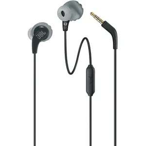 JBL Endurance Run Écouteurs intra-auriculaires filaires résistants à la transpiration Noir pas cher