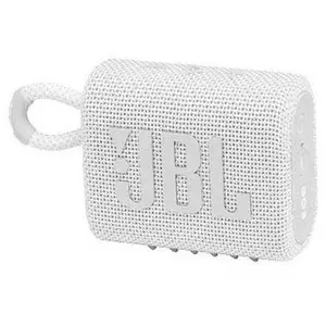 Comparateur de prix : Enceinte portable étanche sans fil Bluetooth JBL Go 3 Blanc TU