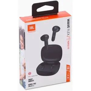 Comparateur de prix : Ecouteurs sans fil avec micro JBL - Wave Flex - noir