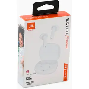 Comparateur de prix : Ecouteurs sans fil True Wireless JBL Wave Flex Blanc