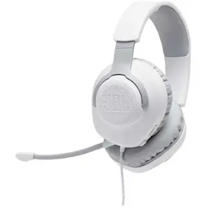 Comparateur de prix : JBL Quantum 100 Auriculares Gaming Multiplataforma Blanco