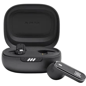 Comparateur de prix : Casque sans fil JBL Live Flex avec suppression adaptative du bruit noir