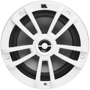 JBL Stage Marine Haut Parleur étanches 6-1/2" (160mm) - 180 Watts Deux Voies Haut-parleurs Marins pour Bateau - Enciente encastrables d'extérieur résistants aux UV et à l'eau salée - Couleur : BlancVendu paramazon