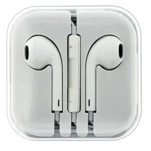 Noname Ecouteurs micro commande de prise d'appel compatible avec iOS Blanc pas cher