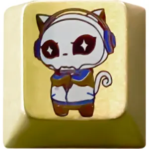 Akko 8th Anniversary Titanium Alloy Artisan KeycapVendu parakko