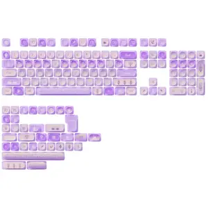 AKKO Swan Sonata Pudding Keycap Set (140-key)
