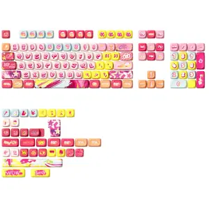 AKKO Rainbow Candy Keycap Set (140-key)Vendu parakko