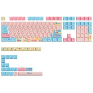 AKKO Doraemon Macaron Keycap Set(136-key) pas cher