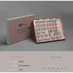 AKKO 9009 Dye-Sub Keycap Set(116-Key)