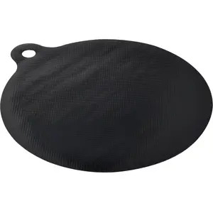 Bergner - Protège-tapis de cuisson pour plaque à induction ronde noir ... pas cher