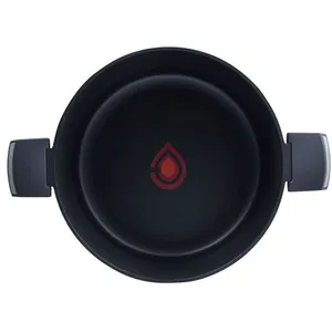 Comparateur de prix : Masterpro Casserole avec Couvercle  GASTRO REECO MP Noir Aluminium TU