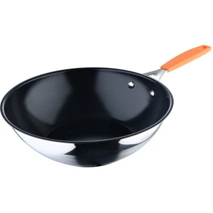 Comparateur de prix : San Ignacio Wok ø28cm aluminium forgé induction compact