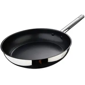 SARTEN 28x5,5 cm, acier inoxydable, induction, NOREN pas cher