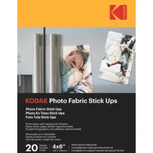 Comparateur de prix : Papier photo autocollant Kodak Stick Ups 10x15cm - 20 feuilles
