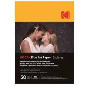 Comparateur de prix : Papier Fine Art Kodak   pack 50 feuilles   format 10x15 cm   A6