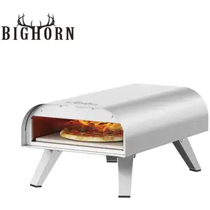 Four à pizza à gaz BIGHORN four à pizza portable avec pierre céramique...Vendu parcdiscount