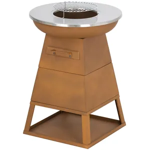Comparateur de prix : BALI OUTDOORS Braséro Plancha de bois extérieur-Foyer extérieur-Jardin