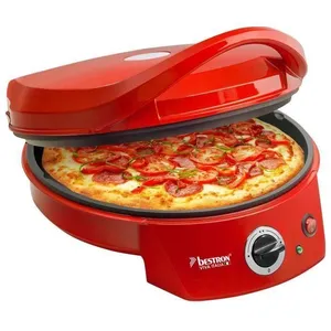 BESTRON APZ400 Four à pizza - RougeVendu parcdiscount