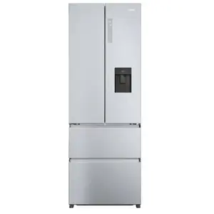 Comparateur de prix : Réfrigérateur Multi-Portes - HAIER - HFR5720EWMG - Classe E - 477 L (337+140) - 37 dB - Silver