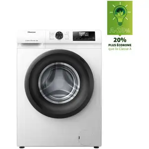 Lave linge ouverture hublot HISENSE WF1Q8041BW pas cher