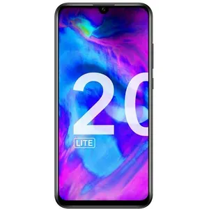 Honor 20 Lite 15,8 cm (6.21") Double SIM hybride Android 9.0 4G Micro-USB 4 Go 128 Go 3400 mAh Noir pas cher