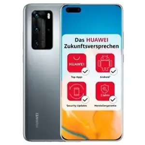 Huawei P40 Pro 16,7 cm (6.58") Double SIM hybride Android 10 Services mobiles Huawei (HMS) 5G USB Type-C 8 Go 256 Go 4200 mAh Argent pas cher