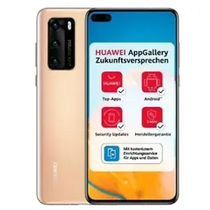 Huawei P40 15,5 cm (6.1") Double SIM hybride Android 10 Services mobiles Huawei (HMS) 5G USB Type-C 8 Go 128 Go 3800 mAh Or pas cher