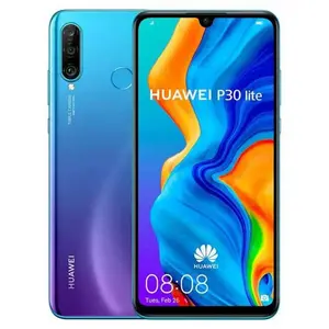 Huawei P30 lite New Edition 15,6 cm (6.15") Double SIM hybride Android 9.0 4G USB Type-C 6 Go 256 Go 3340 mAh Bleu pas cher