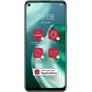 Huawei P40 lite 5G 16,5 cm (6.5") Double SIM hybride Android 10 Services mobiles Huawei (HMS) USB Type-C 6 Go 128 Go 4000 mAh Vert pas cher