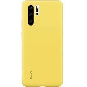 Coque rigide en silicone Huawei Jaune pour P30 Pro