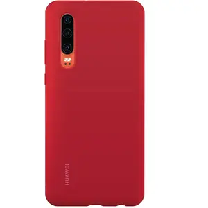 Comparateur de prix : HUAWEI Coque rigide finition soft touch rouge pour Huawei P30