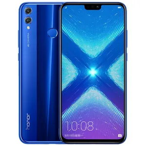 Honor 8X 16,5 cm (6.5") Double SIM Android 8.1 4G Micro-USB 4 Go 128 Go 3750 mAh Bleu pas cher