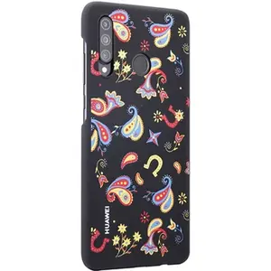Comparateur de prix : Coque - huawei - p30 lite - semi-rigide - noir - floral noir
