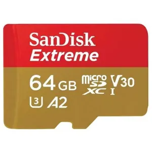 SanDisk Extreme carte mémoire Micro SDXC 64 Go A2 Classe 10 U3 V30 vit...Vendu parcdiscount