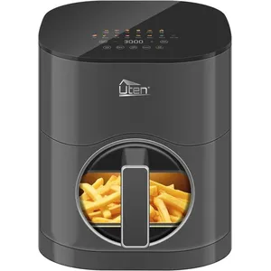 Friteuse à Air Sans Huile - UTEN - 5,5L - 2000W - écran Tactile Numéri... pas cher