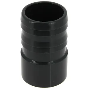 Embout PVC pression à coller Mâle Ø63 cannelé Ø60