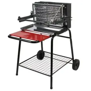 Comparateur de prix : Somagic Barbecue à Charbon Vertical Retournement Grille, Gris JBQ1305006