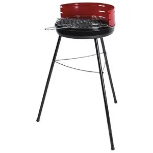 Somagic Barbecue acier lanzarote sur pieds rond 40 cm - TOMVendu parrue-du-commerce