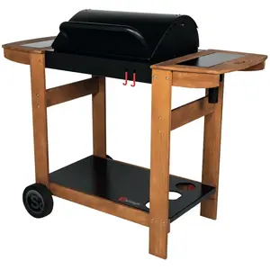 Comparateur de prix : Barbecue à charbon Indiana sur chariot - Somagic TU