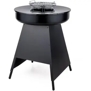 Brasero de cuisson en acier noir 62cm Somagic pas cher