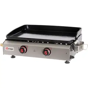 Comparateur de prix : Somagic Donastia Plancha Gaz, Noir/Argent