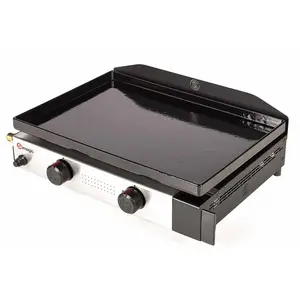 Comparateur de prix : SOMAGIC Plancha à  gaz avec tableau de bord - Noir - 58.5 x 41 x 18.5 cm