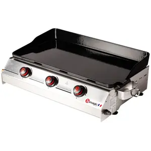 Comparateur de prix : somagic Plancha a gaz2 feux caisson inox à poser