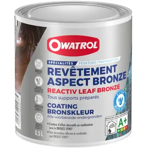 Durieu - Revêtement aspect bronze Owatrol reactiv leaf bronze 0.5 litre pas cher
