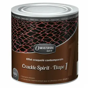 OWATROL Peinture effet crackle spirit step 1 0.5l pas cher
